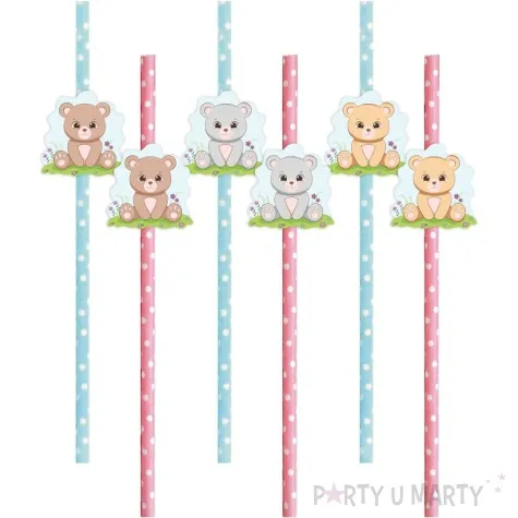 slomki mis i pastelki w kropki 19 5 cm 6 szt