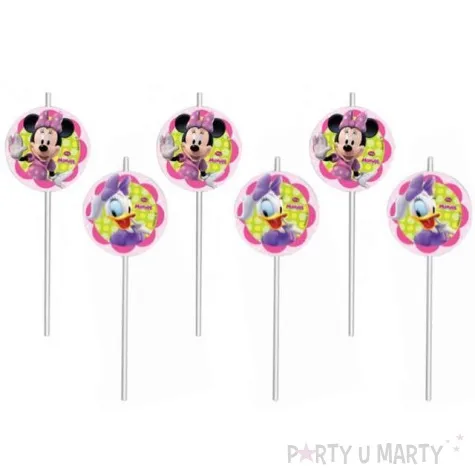 slomki myszka minnie procos 24 cm 6 szt