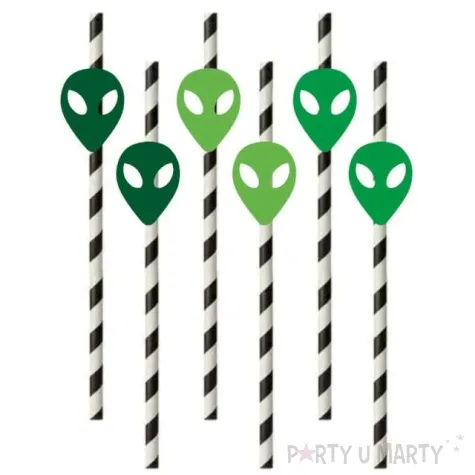 slomki obcy o zlych oczach zielone 19 5 cm 6 szt