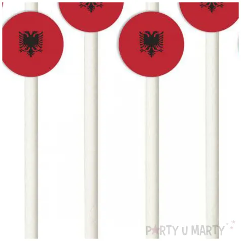 slomki panstwa swiata albania 19 5 cm 6 szt