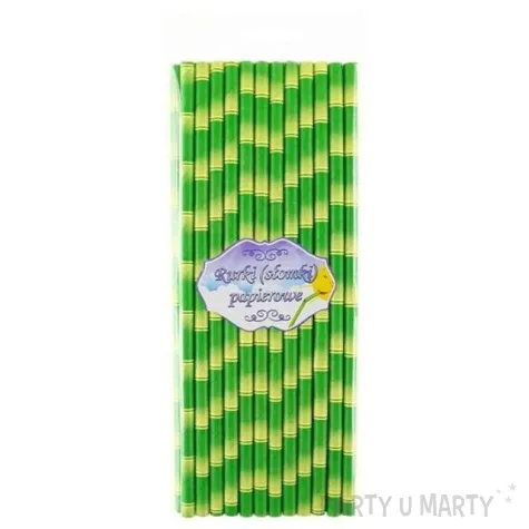 slomki papierowe bambus 19 7 cm 24 szt
