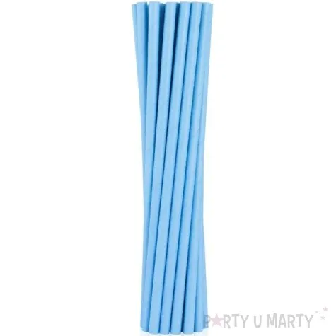 slomki papierowe bio godan niebieskie jasne 19 cm 12 szt