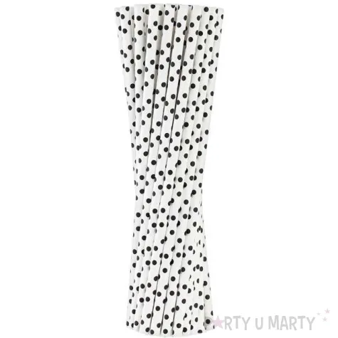 slomki papierowe bio grochy bialy godan 19 7 cm 250 szt