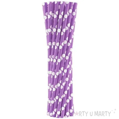 slomki papierowe bio grochy lawendowy godan 19 7 cm 24 szt