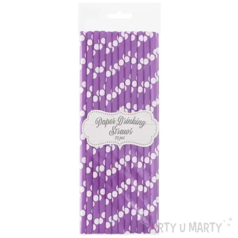 slomki papierowe bio grochy lawendowy godan 19 7 cm 24 szt