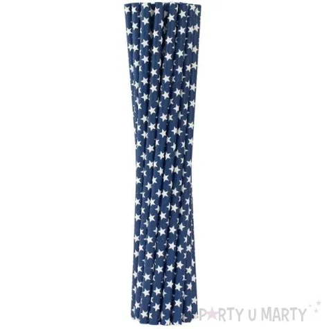 slomki papierowe bio gwiazdki granatowy godan 19 7 cm 12 szt