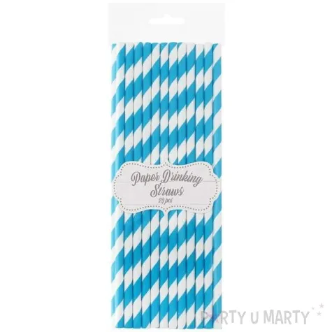 slomki papierowe bio paski godan blekitne 20 cm 24 szt