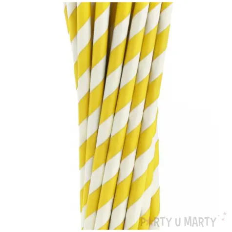 slomki papierowe bio paski zolty godan 19 7 cm 40 szt