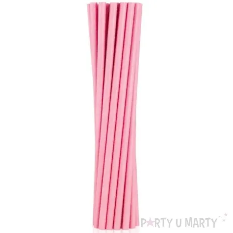 slomki papierowe bio rozowy jasny godan 19 7 cm 12 szt