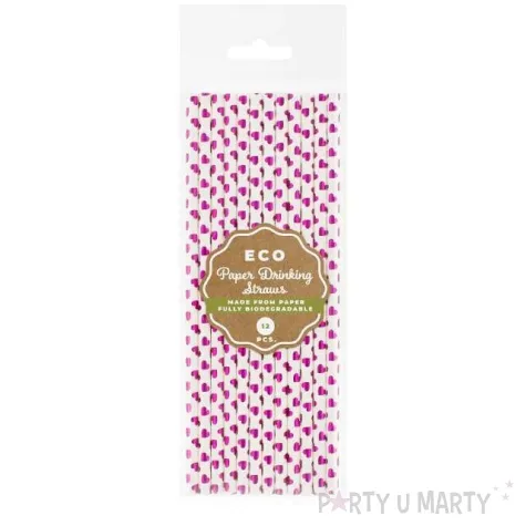 slomki papierowe bio serca fioletowy godan 19 7 cm 12 szt