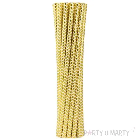 slomki papierowe bio szlaczki godan zlote 19 7 cm 12 szt