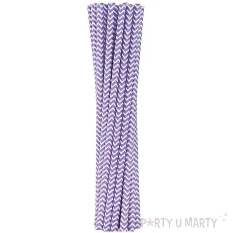 slomki papierowe bio szlaczki liliowy godan 19 7 cm 12 szt