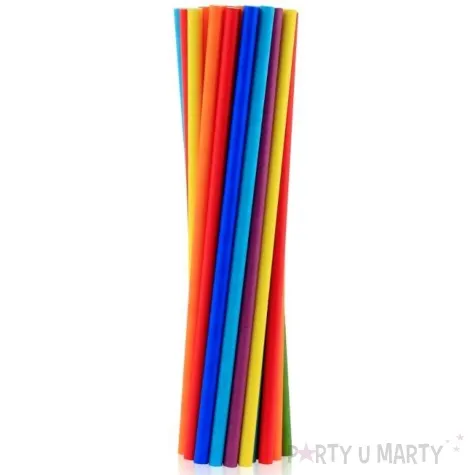 slomki papierowe bio teczowy mix godan 25 2 cm 200 szt