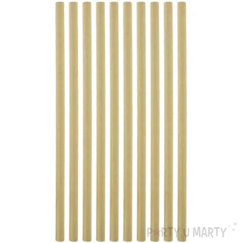 slomki papierowe classic brazowe arpex 20 cm 10 szt