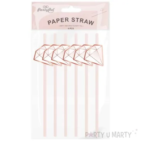 slomki papierowe diamenty pastelowe partypal 19 7 cm 6 szt