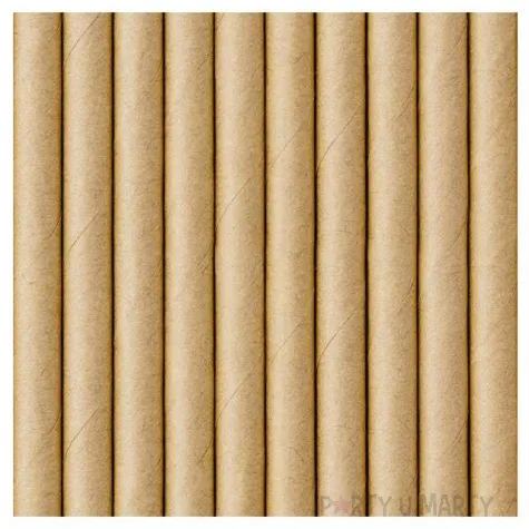 slomki papierowe ekologiczne kraft partydeco 10szt