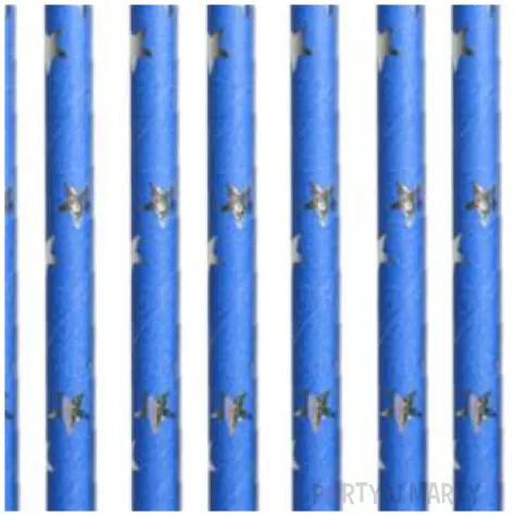 slomki papierowe galaxy gwiazdki granatowe arpex 20 cm 12 szt