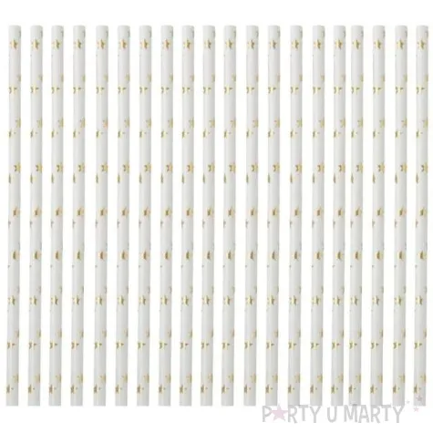 slomki papierowe gwiazdki metalic ginger ray 19 cm 25 szt