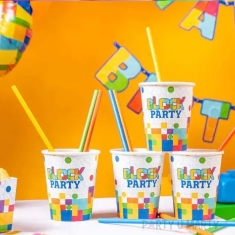 slomki papierowe klocki mix partypal 19 5 cm 10 szt