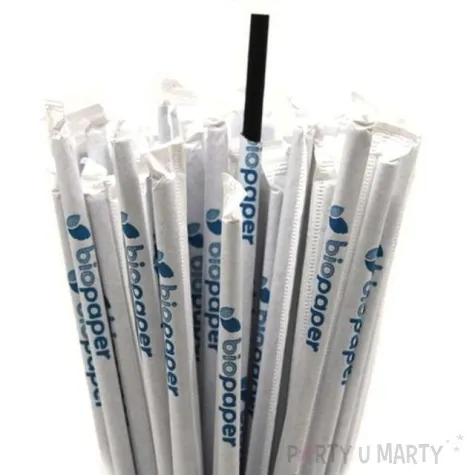 slomki papierowe konfekcjonowane czarne tamipol 20 cm 150 szt