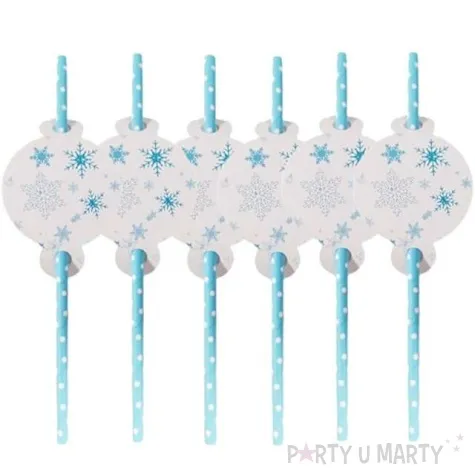 slomki papierowe ksiezniczka lodu jix 19 5 cm 6 szt