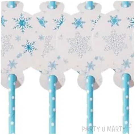 slomki papierowe ksiezniczka lodu jix 19 5 cm 6 szt