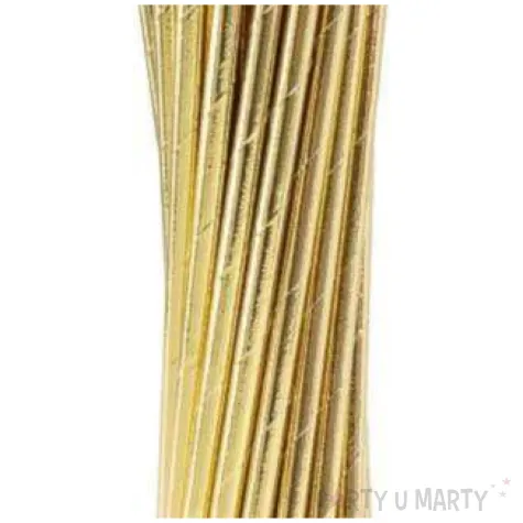 slomki papierowe metalic zlote dekoracjepolska 25 szt