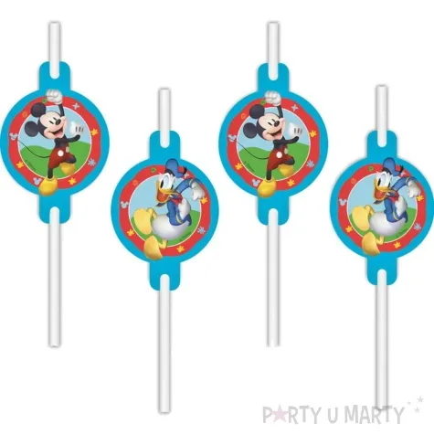 slomki papierowe myszka mickey rock the house procos 4 szt