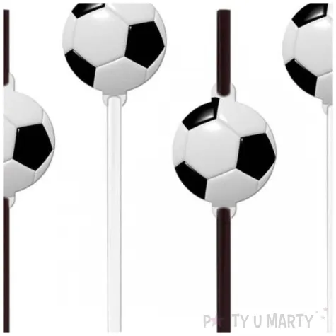 slomki papierowe pilka nozna bialo czarny congee 20 cm 6 szt