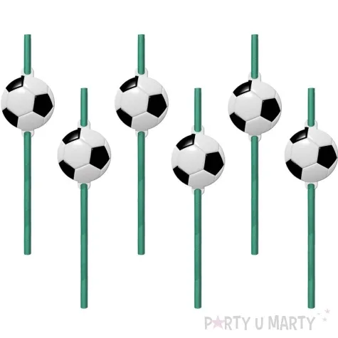 slomki papierowe pilka nozna zielony congee 20 cm 6 szt