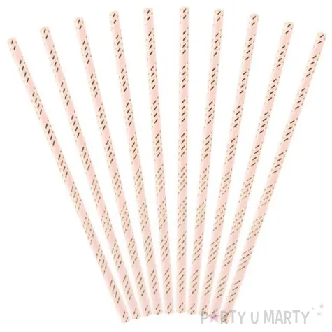 slomki papierowe premium rozowy jasny partydeco 10 szt