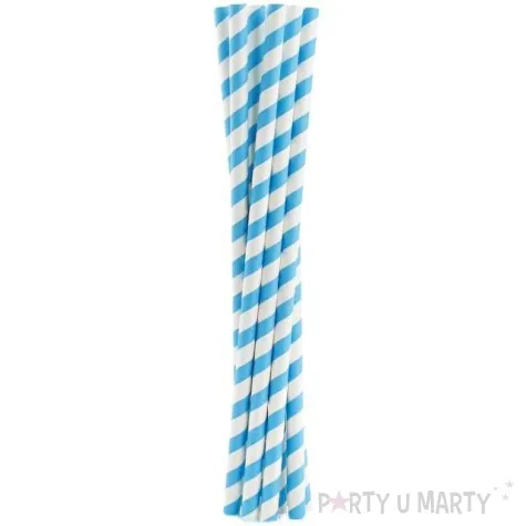 slomki papierowe shake niebieskie godan 25 cm 10 szt