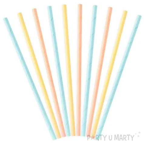 slomki papierowe summer time mix 19 5 cm 10 szt