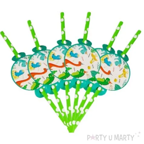 slomki papierowe wesole dinozaury jix 19 5 cm 6 szzt