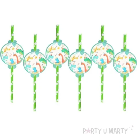 slomki papierowe wesole dinozaury jix 19 5 cm 6 szzt