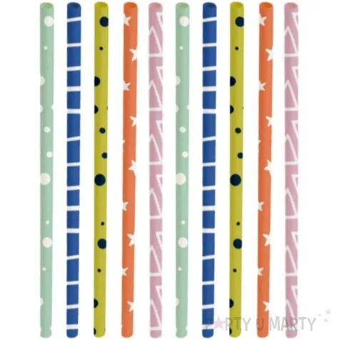 slomki papierowe wzory mix folat 20 cm 20 szt