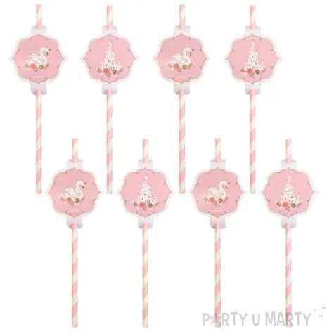 slomki papierowe zakleta ksiezniczka amscan 8 szt