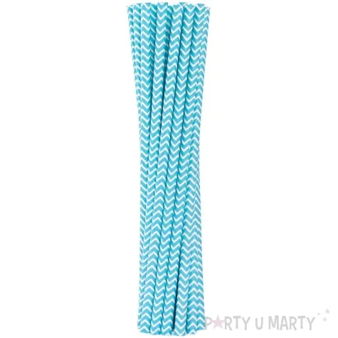 slomki papierowe zygzaki jasnoniebieski godan 19 7 cm 40 szt
