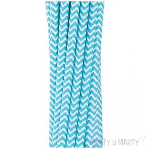 slomki papierowe zygzaki jasnoniebieski godan 19 7 cm 40 szt