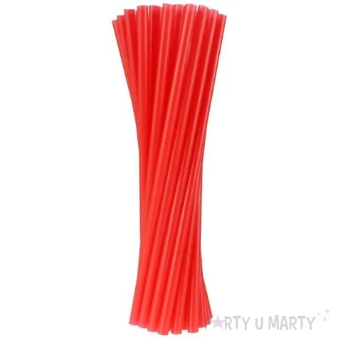 slomki pilkarskie pzpn godan proste grube 8 mm 24 cm czerwone 20 szt