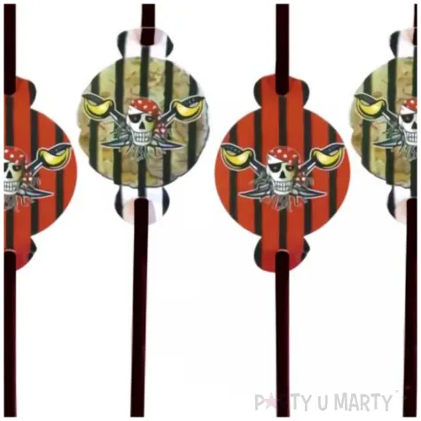 slomki pirackie czaszki folat 21 cm 6 szt