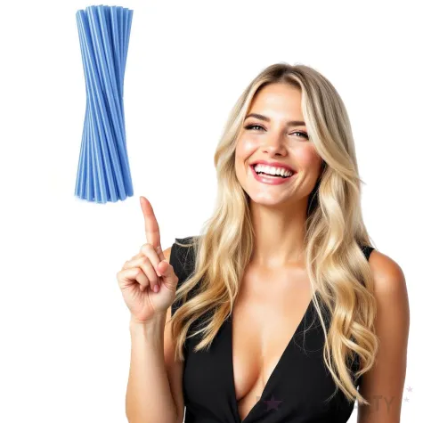 slomki proste classic grube niebieskie godan 8 mm 24 cm 20 szt