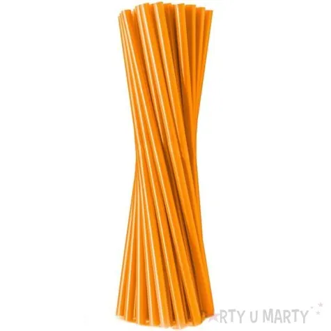 slomki proste classic grube pomaranczowe 8 mm godan 24 cm 20 szt