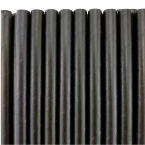 slomki proste eko czarne kemis 24 cm 25 szt