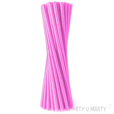 slomki proste fluor rozowe godan 8 mm 24 cm 20 szt