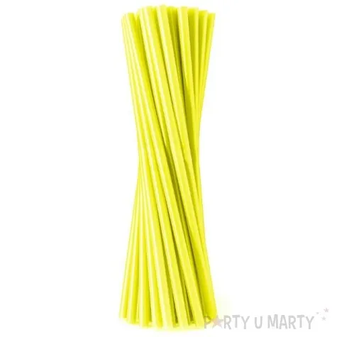 slomki proste fluor zolty godan 8 mm 24 cm 20 szt