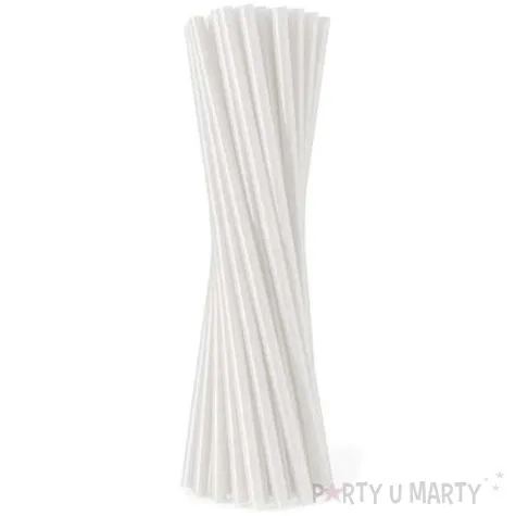 slomki proste grube 24 cm biale 500 szt