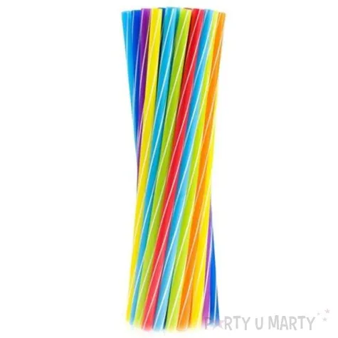 slomki proste grube 24 cm mix twister 8 mm 20 szt