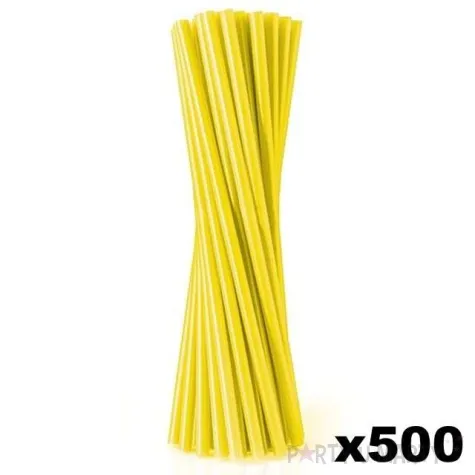 slomki proste grube 24 cm zolte 500 szt