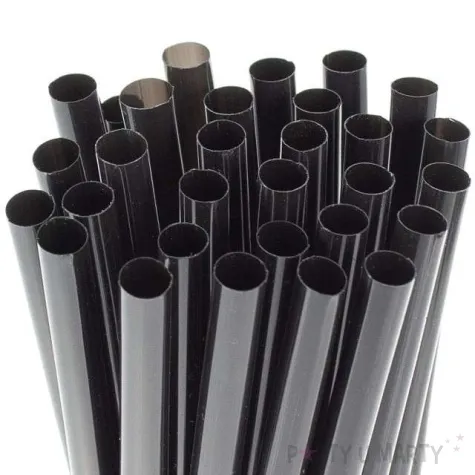 slomki proste grube bio godan 8 mm 24 cm czarne 100 szt